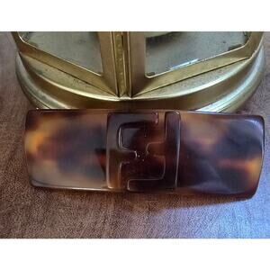❌️SOLD❌️FENDI Tortoise shell Barrette